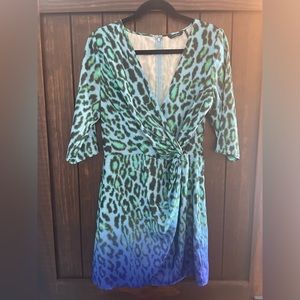 Guess by Marciano mini faux wrap dress.